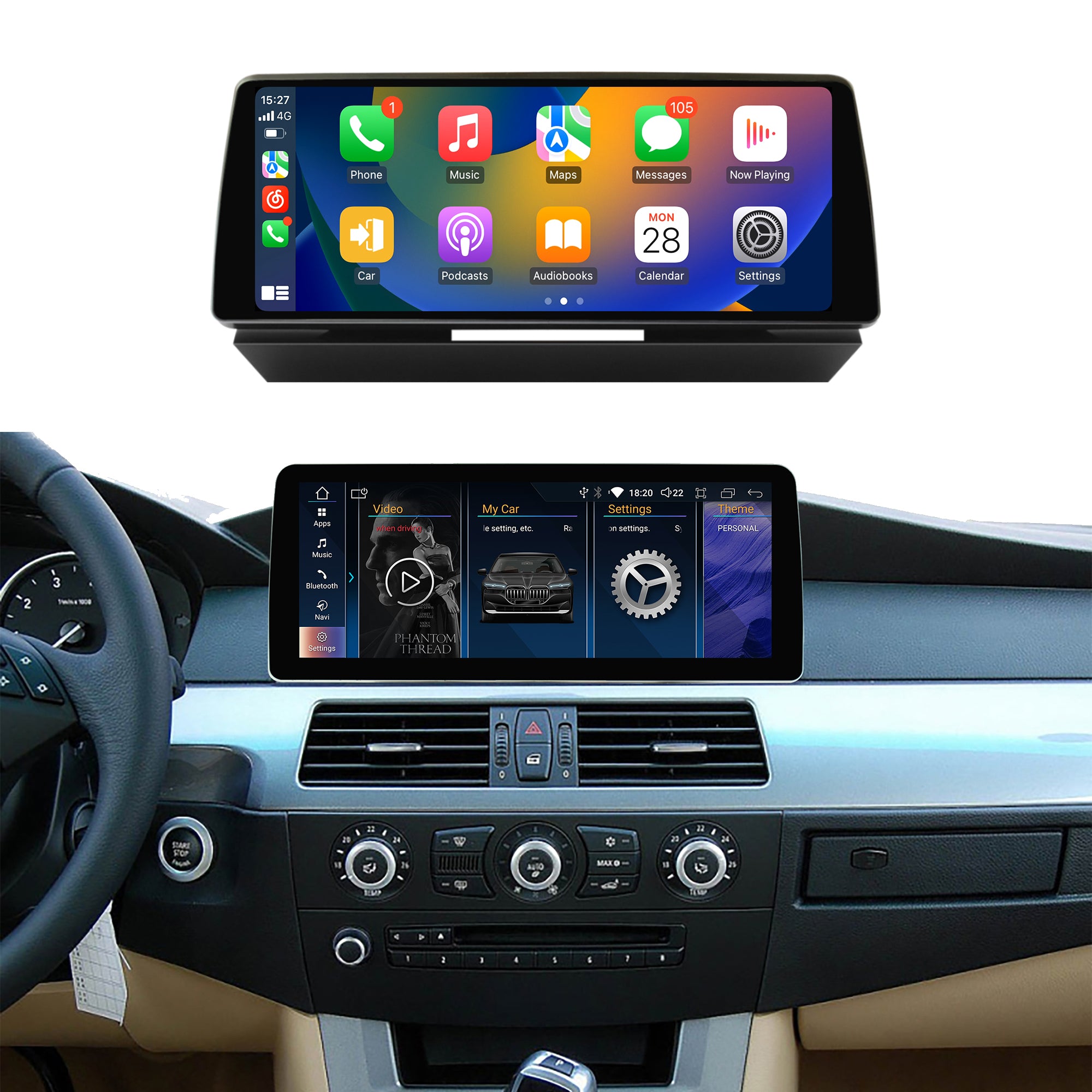 car dashboard gps navigation