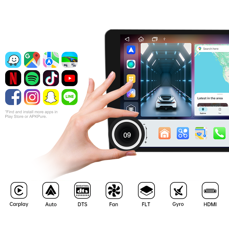 car stereo dvd navigation bluetooth mcxcarplayer