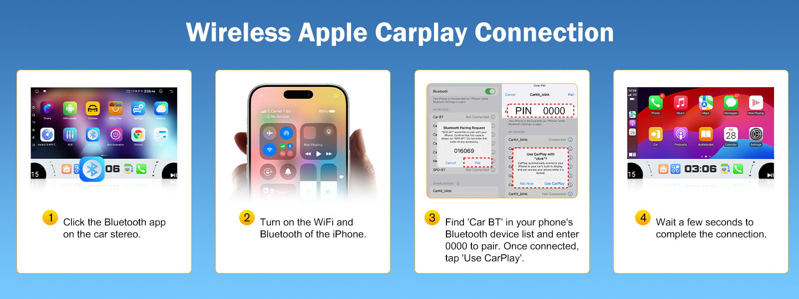 car touch screen radio with navigation