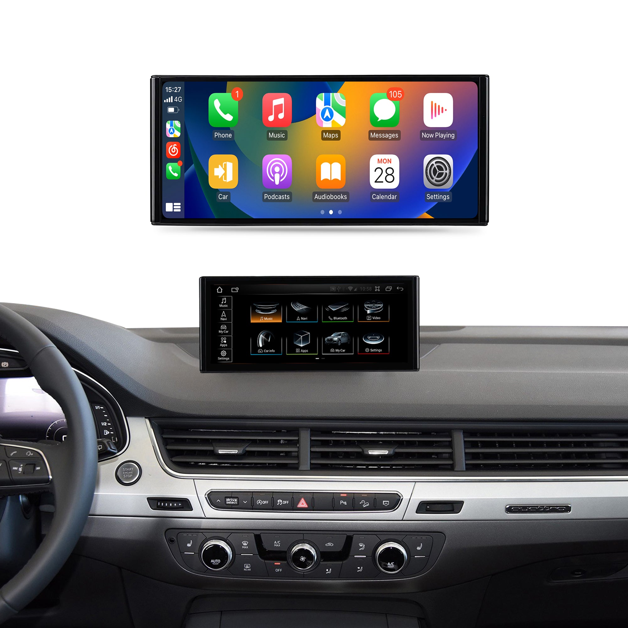 head unit apple carplay wireless