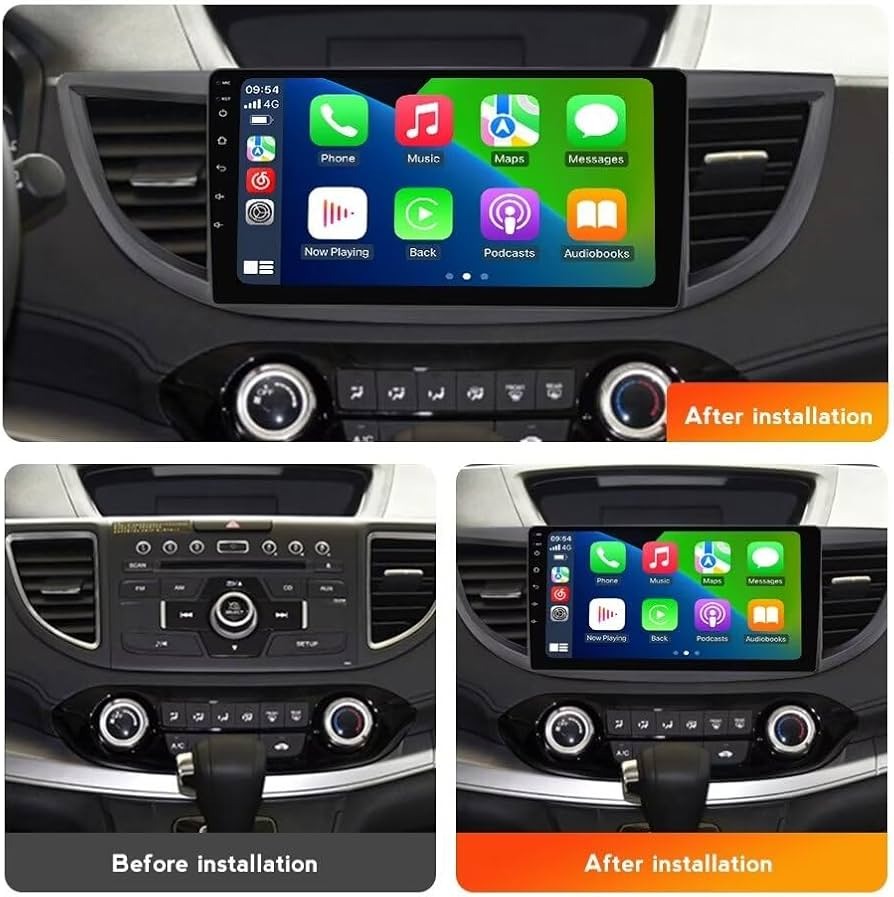 Honda | CRV | 2013-2016 | Kit de panel de radio de 10 pulgadas para coche