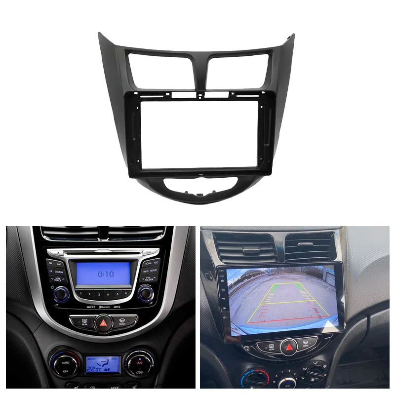hyundai verna screen car radio frame 