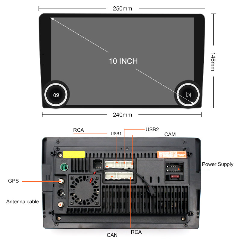 in car cd player with bluetooth