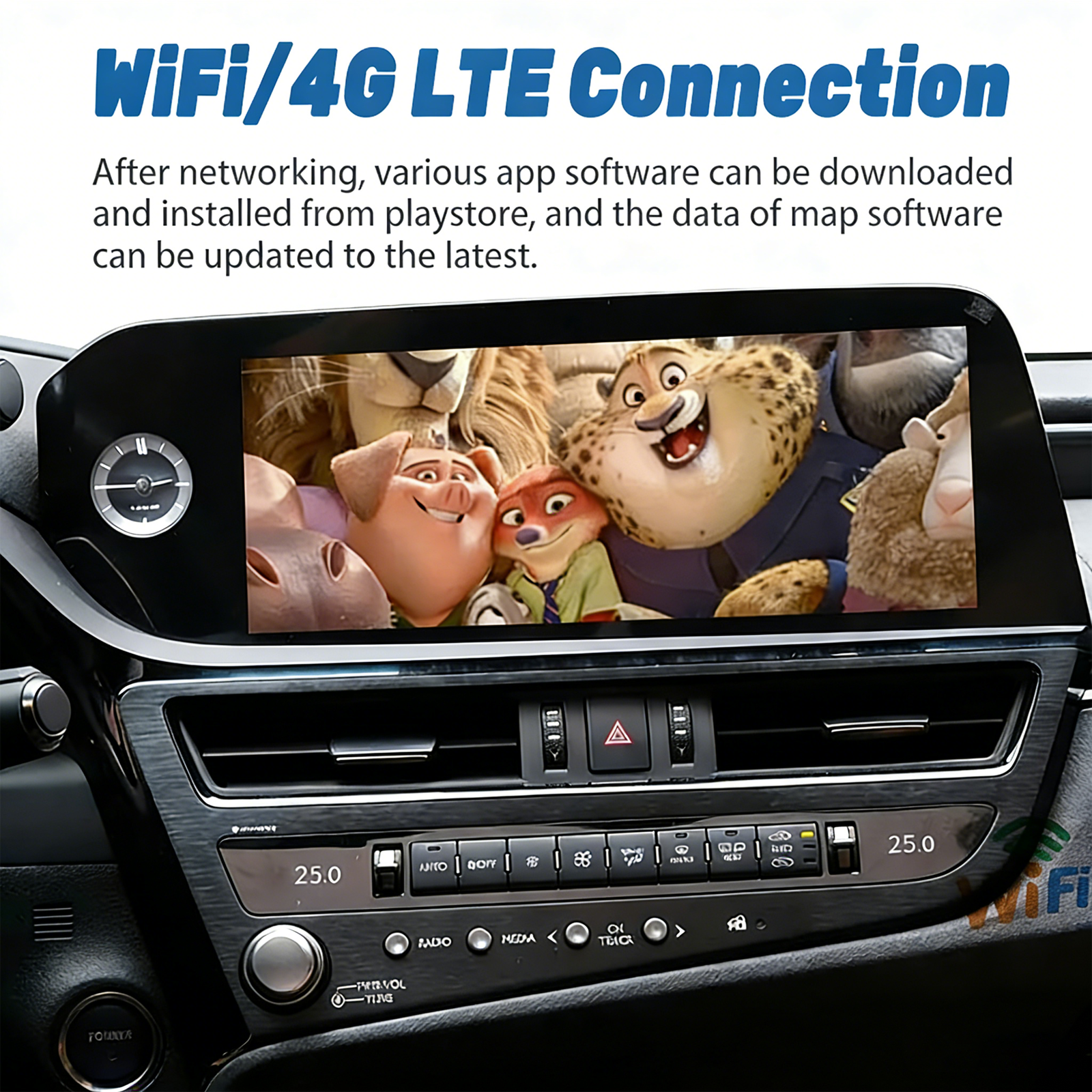 lexus radi head unit upgrade mcxcarplayer