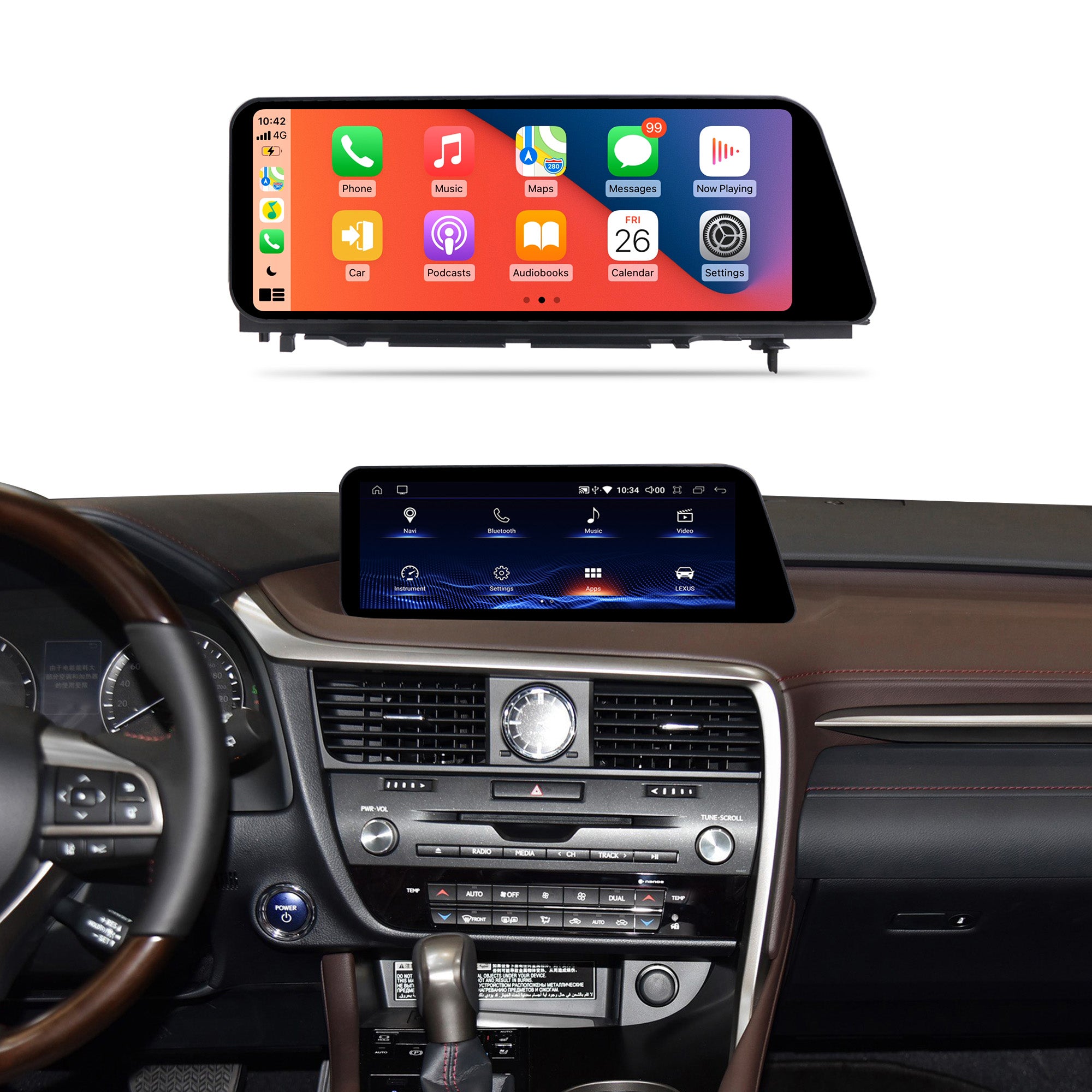 lexus rx car radio upgrade 