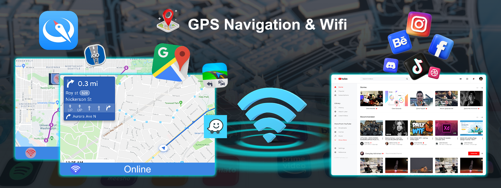 mcx android car multimedia player wholesale