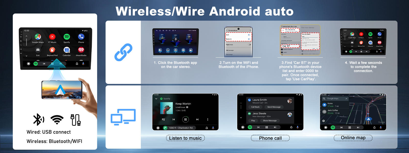 mcx carplayer android auto car head unit