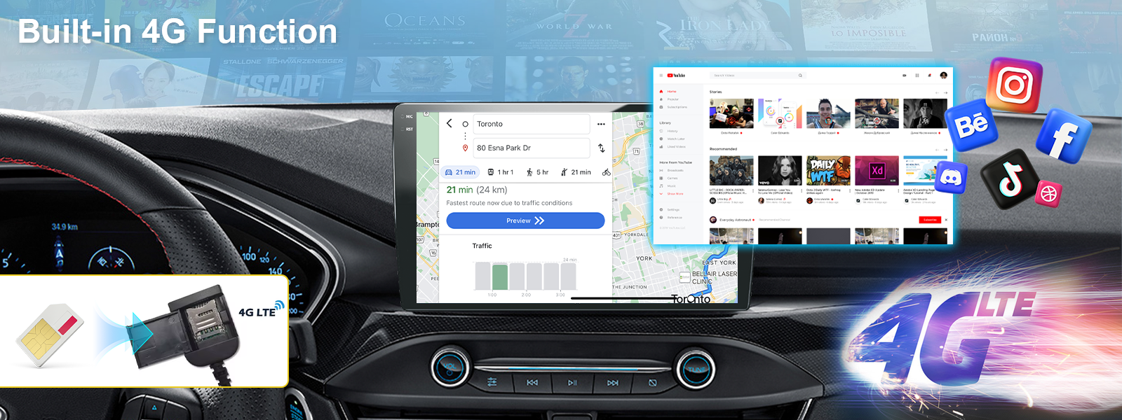 mcx carplayer factory car screen player