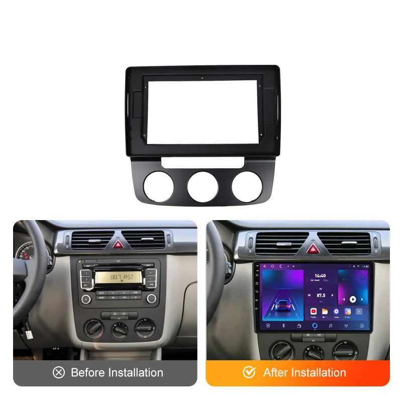 mcx vw bora 2008 car radio frame