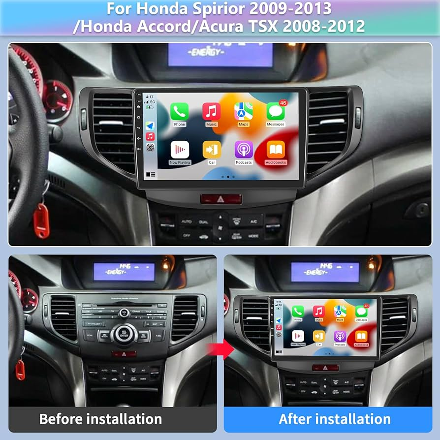 mcxcarplayer honda Accord Acura TSX car radio frame