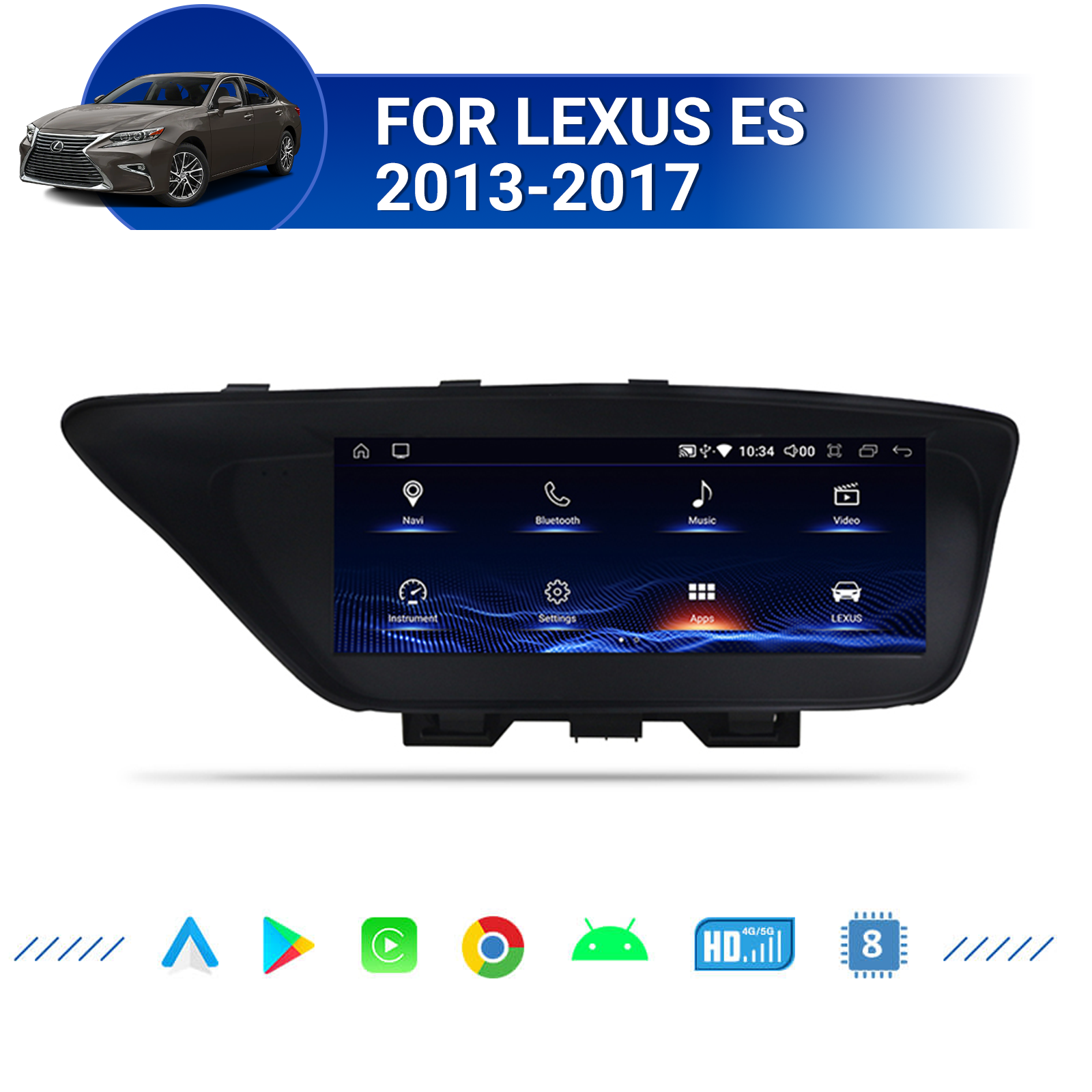 mcxcarplayer lexus es330 stereo