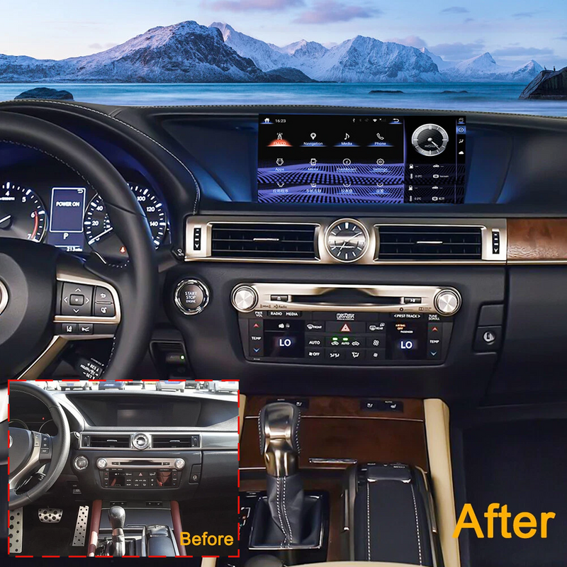 mcxcarplayer lexus gs 300 radio 2012