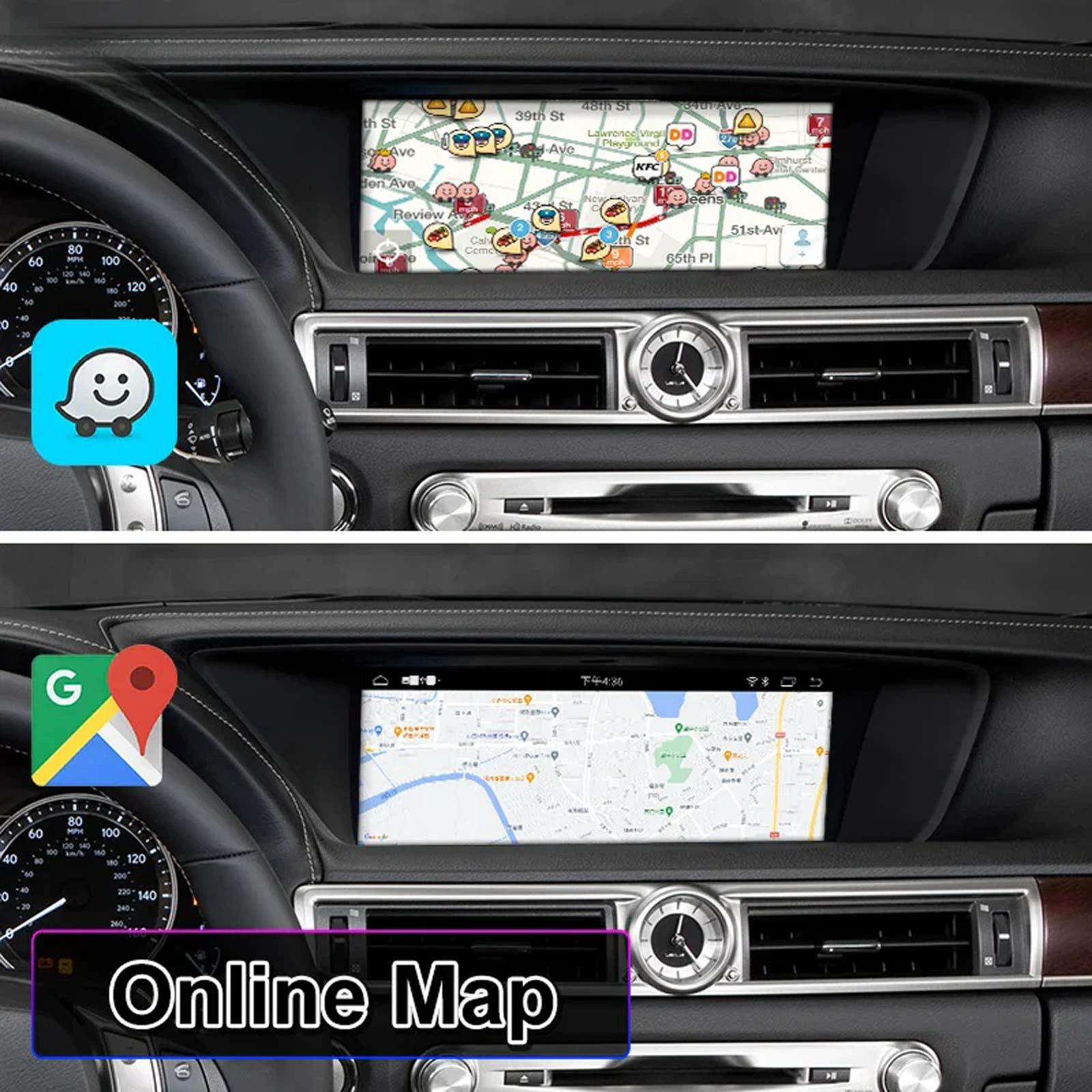 mcxcarplayer lexus gs 300 radio  for sale