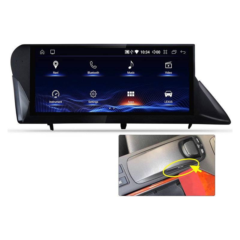 mcxcarplayer lexus rx 350 car head unit upgrade