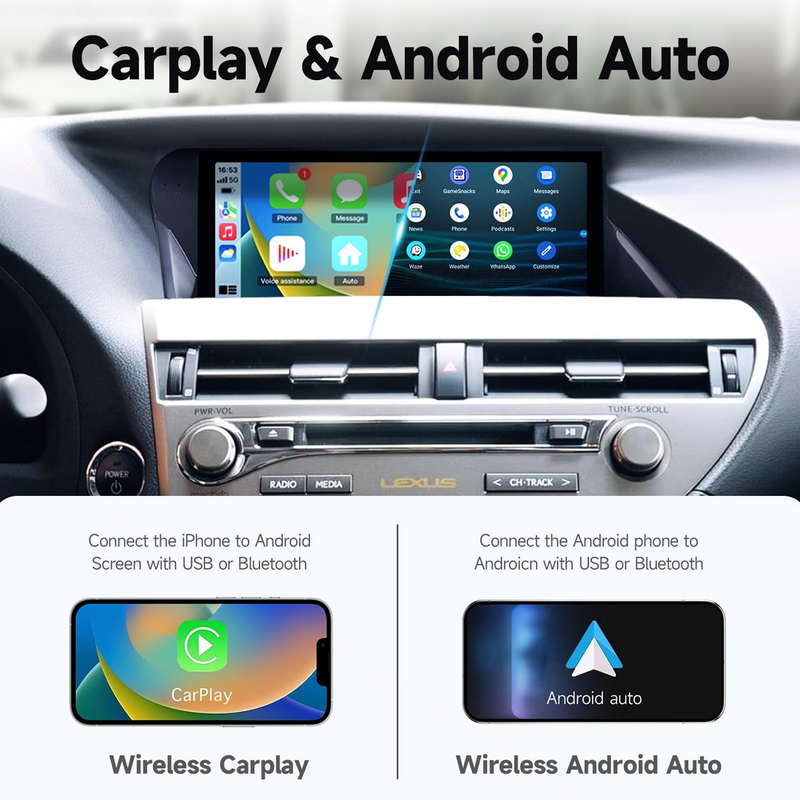 mcxcarplayer lexus rx 350 head unit upgrade