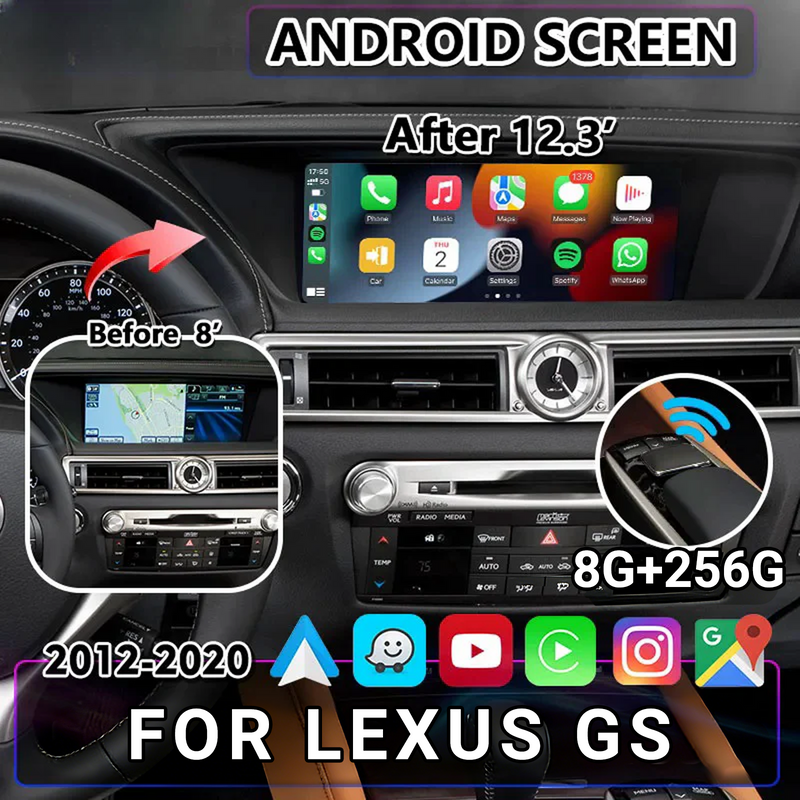 mcxcarplayer radio for lexus gs300