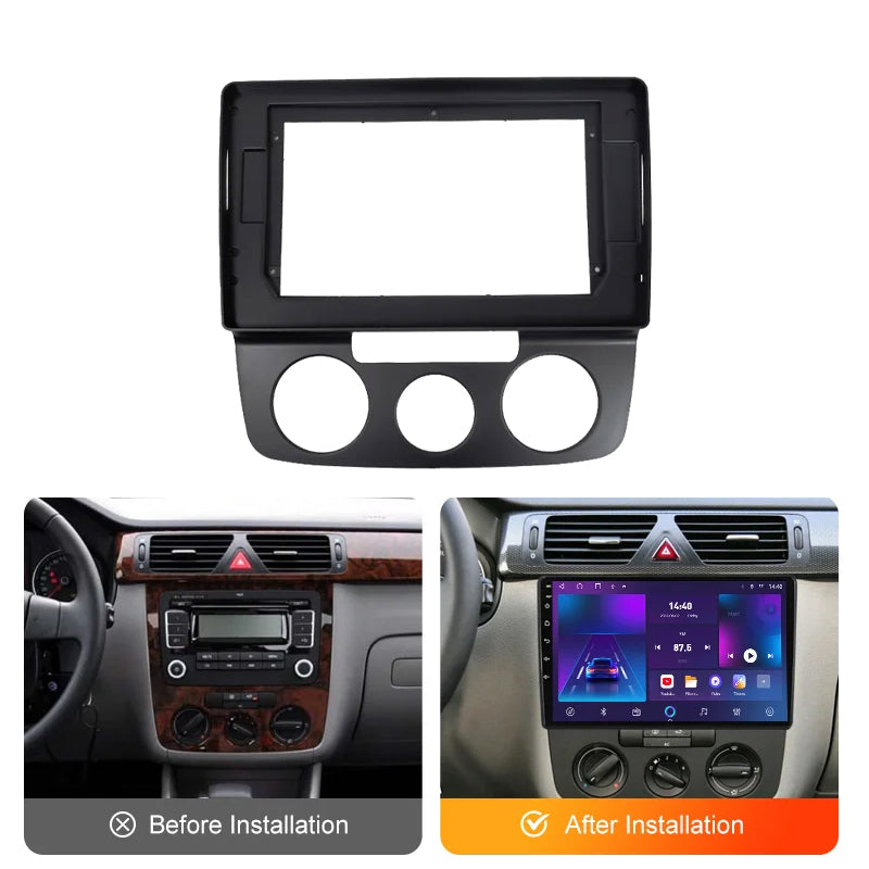 mcxcarplayer vw bora car radio frame