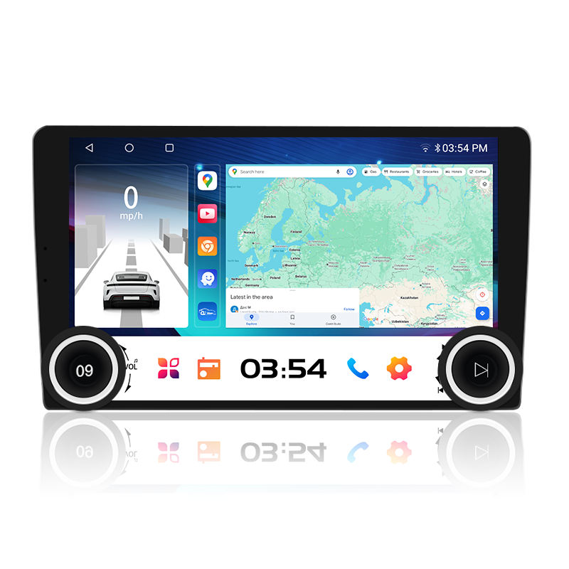 touch screen bluetooth stereo