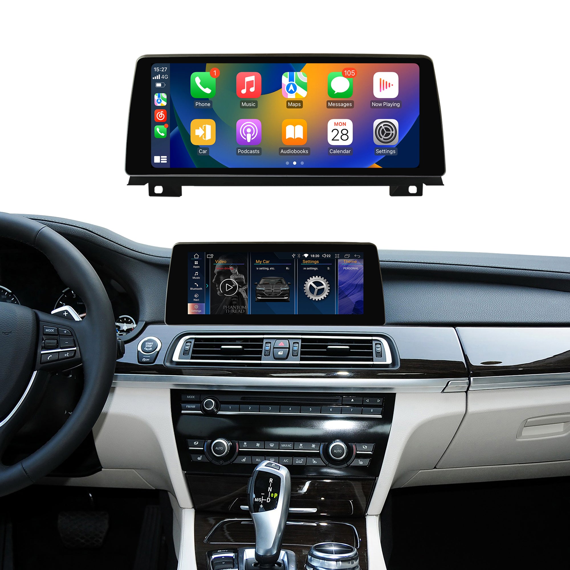 touch screen carplay radio