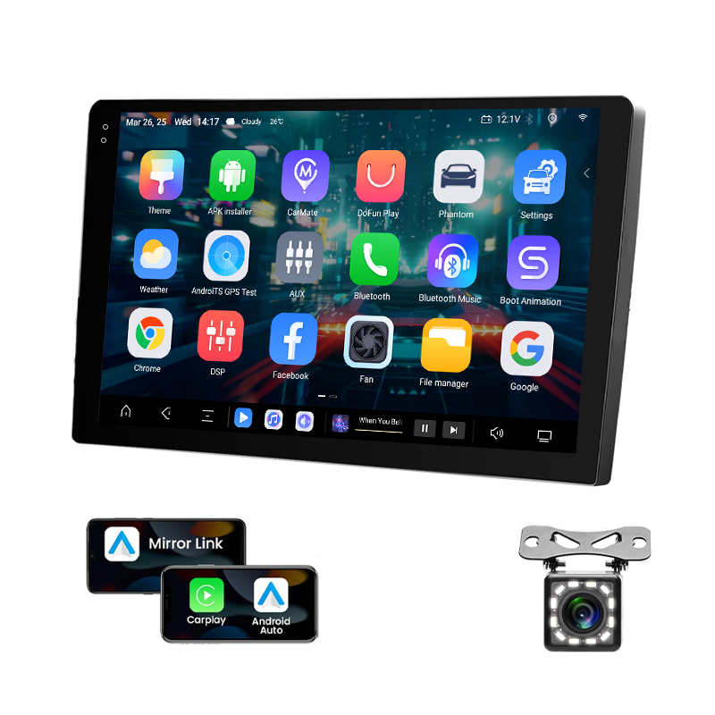 touch screen entertainment system for car