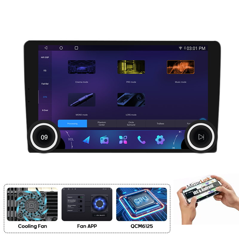 touch screen radio with android auto