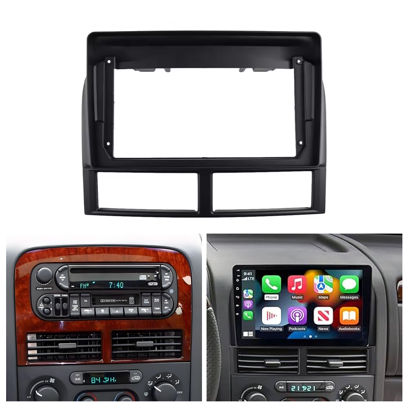 touch screen radio with navigation jeep car frame
