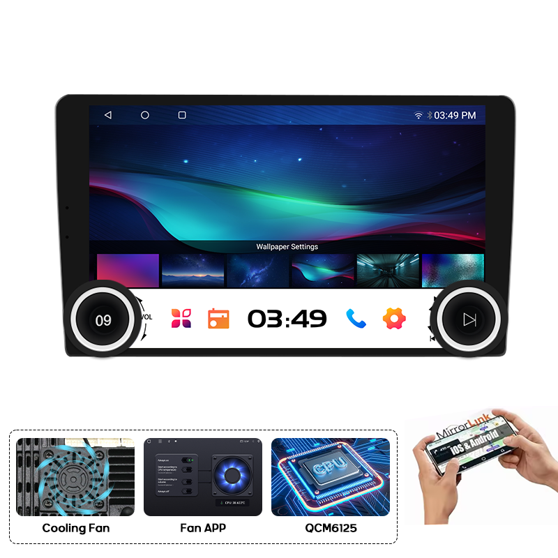 MCX QM6 Octa-core Qualcomm Double Knob Android Car Radio – MCX MCX QM6 Octa-core Qualcomm Double Knob Android Car Radio – MCX