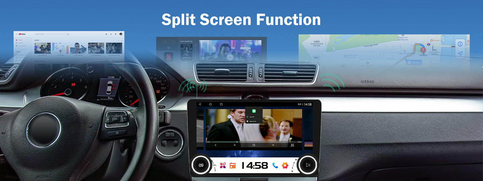 universal touch screen car radio Suppliers
